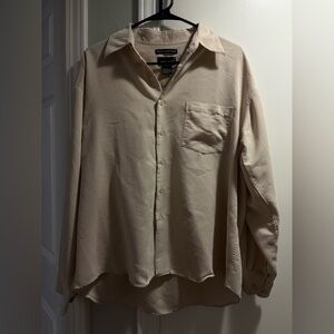 Men’s Large Penta Club Long Sleeve Button Up Shirt